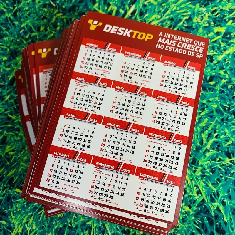 Calendário Imã Postal 10x14cm 