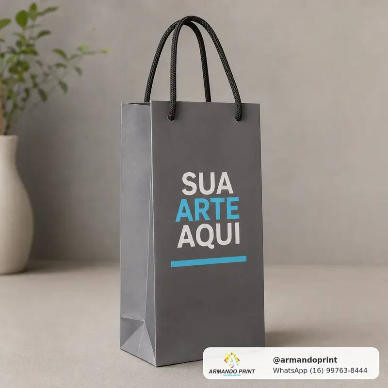 Sacola Personalizada 20×30×8 cm