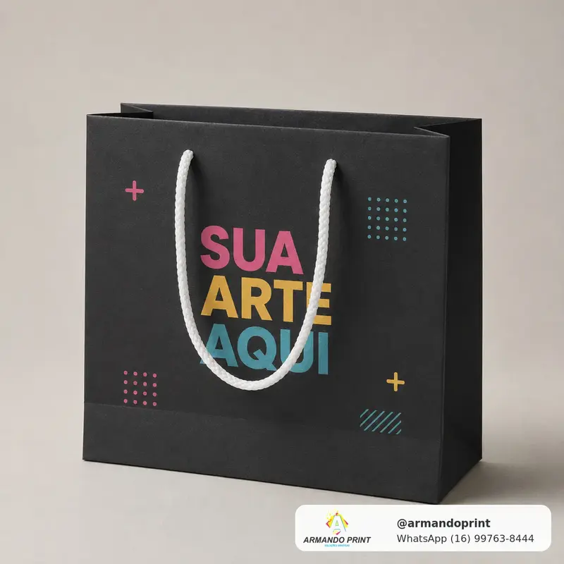 Sacola Personalizada 16×20×5 cm